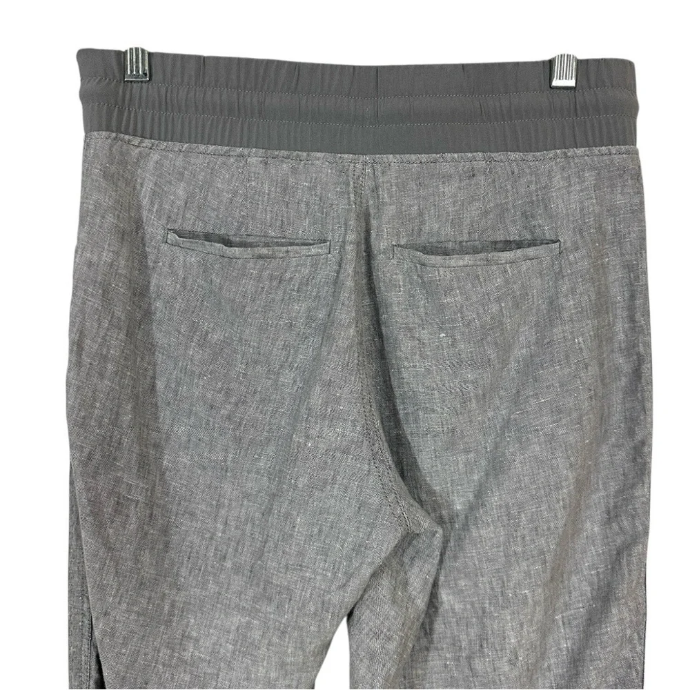 Athleta Gray Cabo Linen Jogger - Picture 4 of 9